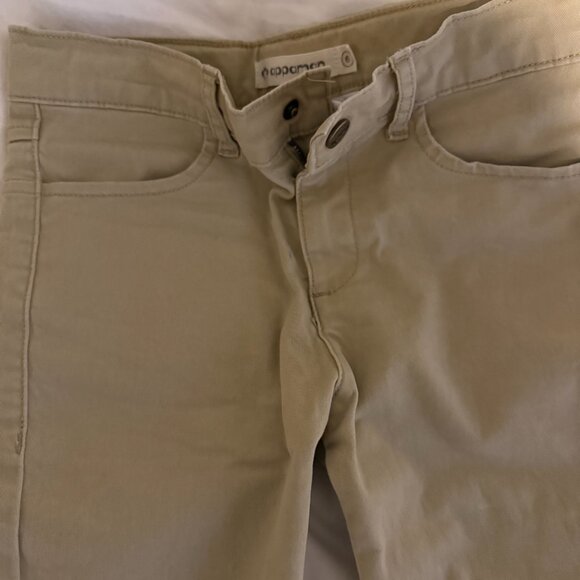 LIMITED EDITION SIZE 6 APPAMAN KHAKI DESIGNER JEANS/PANTS - Picture 2 of 5